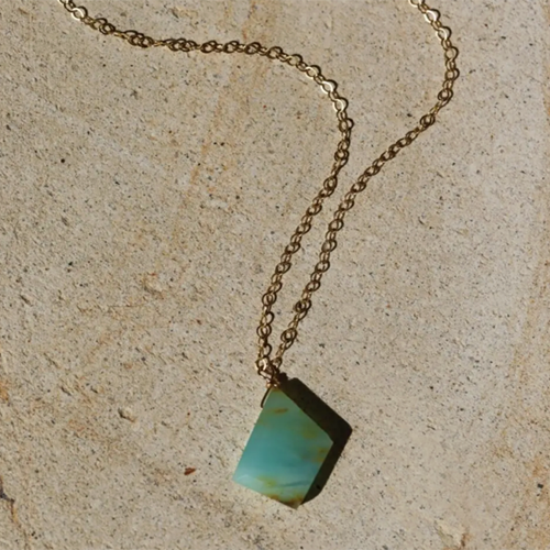 Token Peruvian Opal Necklace
