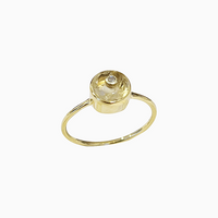Sophie Deschamps Diamond & Citrine Ring