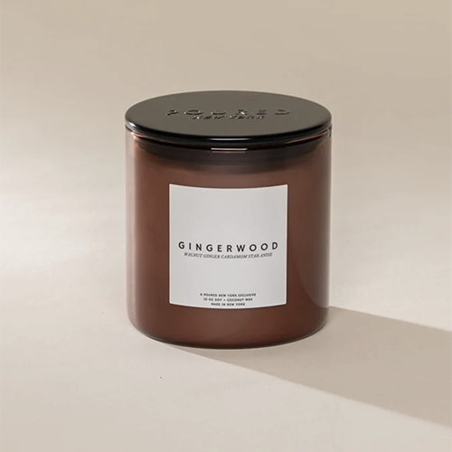 Poured New York Gingerwood Candle