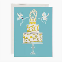 Carte de mariage Love Cake