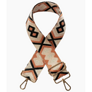Adjustable Handbag Strap Roca Coral Black & Brown
