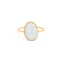 Bague Serena Slice en Pierre de Lune Leah Alexandra