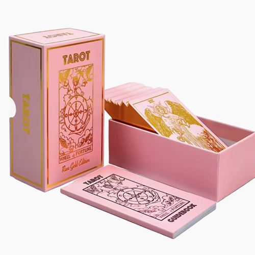 Tarot et Guide en Or Rose