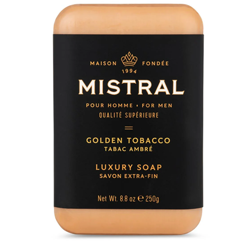 Mistral Men's Soap Golden Tobacco