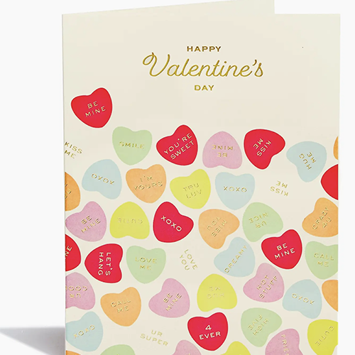 Valentine's Candy Card