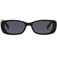 Le Specs Unreal Shiny Black Sunglasses