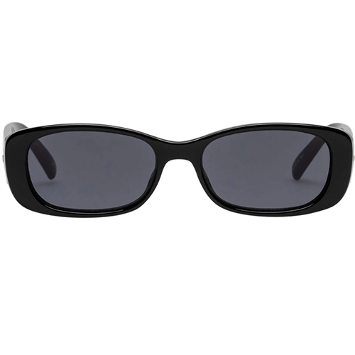 Lunettes de soleil Le Specs Unreal noires brillantes
