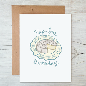 Hap- Brie Birthday Card