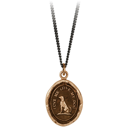 Pyrrha Love My Dog Pendant  18"