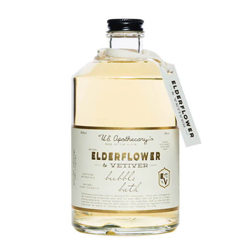 US Apothecary Elderflower & Vetiver Bubble Bath