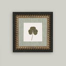 Clover On Stripes Framed Art