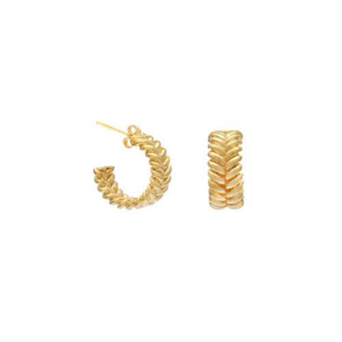 Boucles d'oreilles tressées Leah Alexandra