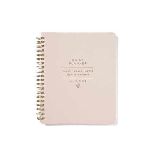 Fringe Studio Daily Planner Blush