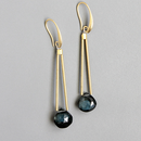London Blue Topaz Quartz Earrings