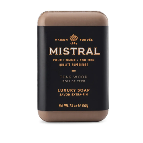 Savon Bar en Bois de Teck Mistral