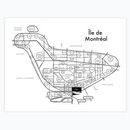 Carte de Montréal d'Archie's Press