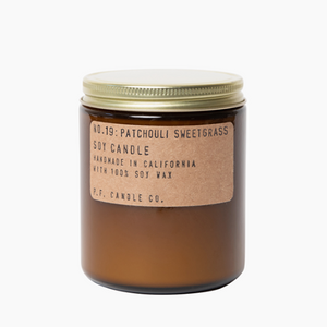 P.F. Candle Patchouli Sweetgrass Candle