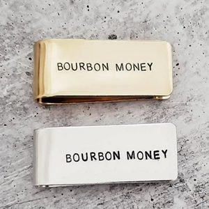 Bourbon Money Money Clip