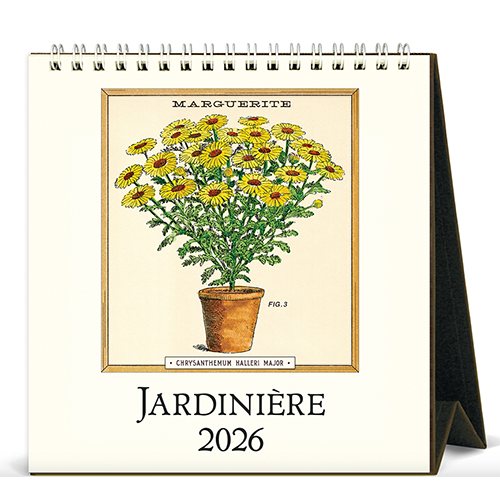 Cavallini 2026  Desk Calendar Jardiniere