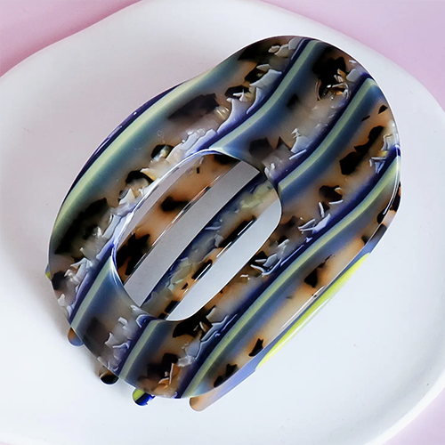 Aura Tortoise Multi Flat Hair Clip