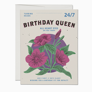 Carte de la Reine d'Anniversaire