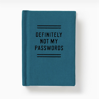 Definitely Not My Passwords Diary