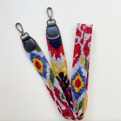 Bandoulière Ikat Formes et Couleurs