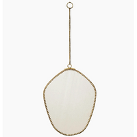 Scalloped Edged Mirror