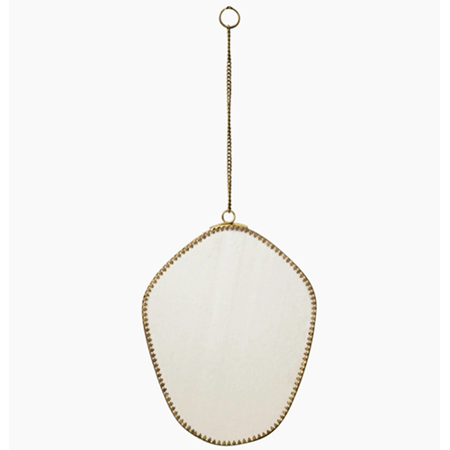 Scalloped Edged Mirror