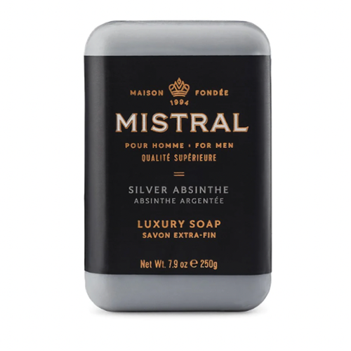 Savon Bar Absinthe Argent Mistral
