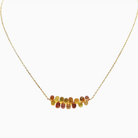 Sophie Deschamps Iseult Sapphire Drops Necklace