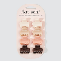 Clips Mini Cloud Kitsch 8 Pc Bois de rose