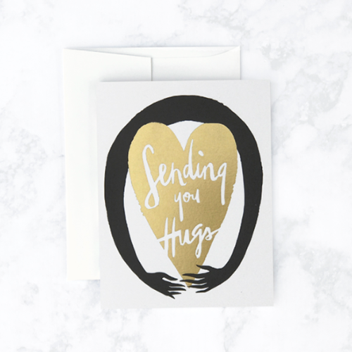 Card Sending Hugs