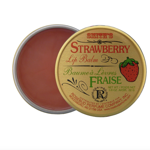 Rosebud Strawberry Lip Balm