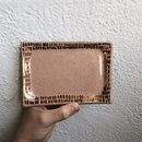 Peach & Gold Vanity Tray