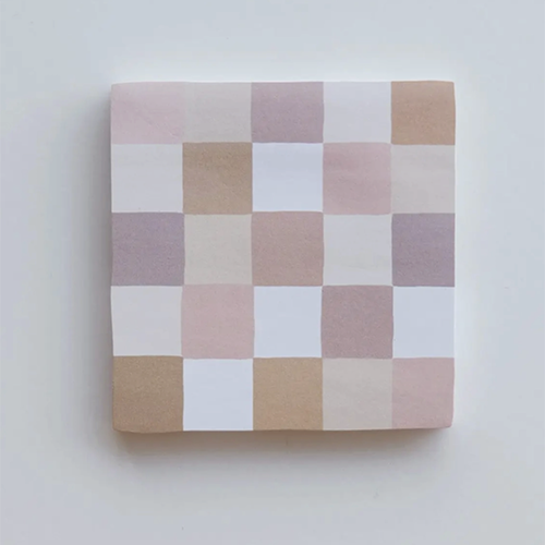 Nude Checks Sticky Notepad