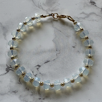 Opalite Beaded Bracelet