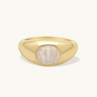 Leah Alexandra Moonstone Dome Ring