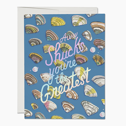 Aw Shucks Card