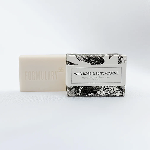 Formulary 55 Bath Bar Wild Rose & Peppercorns