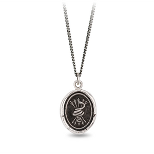 Pyrrha Snake & Arrows Pendant