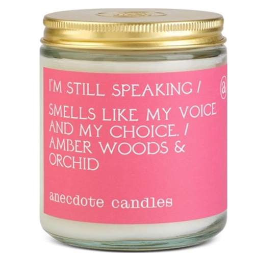 Anecdote I'm Still Speaking Candle