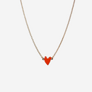 Collier Grant Rouge Poppy