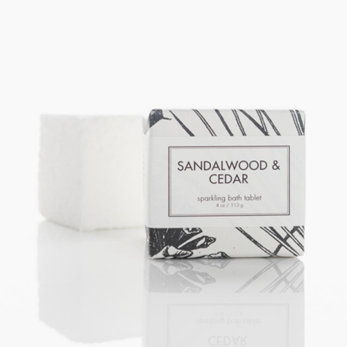 Formulary 55 Sandalwood & Cedar Sparkling Bath Tablet