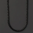 Men's Black Stainless Steel Chain