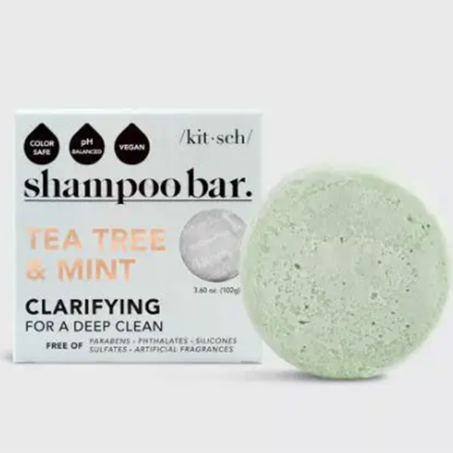 Shampooing solide clarifiant au théier et à la menthe Kitsch