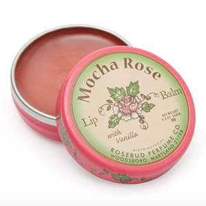 Rosebud Mocha Rose Lip Balm