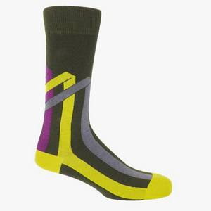 Peper Harow Ribbon Stripe Men's Socks