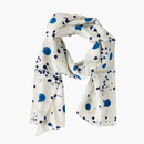 Ink Splatters Silk Scarf