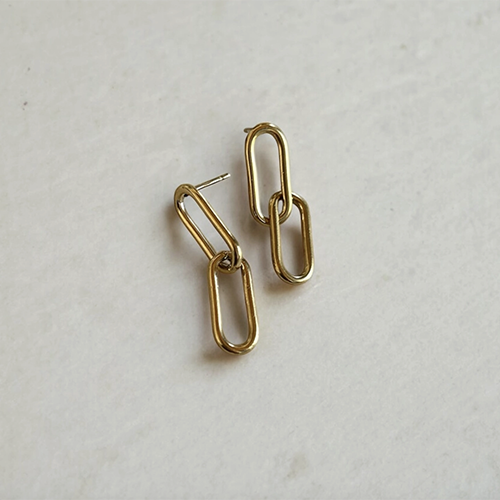 Boem Lennox Paperclip Earrings